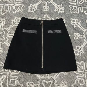 Express Black Mini Skirt